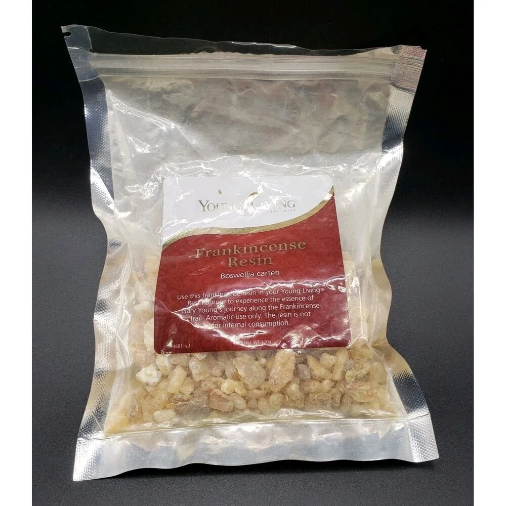 Young Living Resin Burner with Frankincense Carteri Free 1/2 Resin Bag included